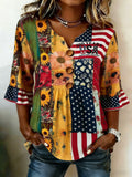 Women's U.S. 250th Anniversary Printed Top