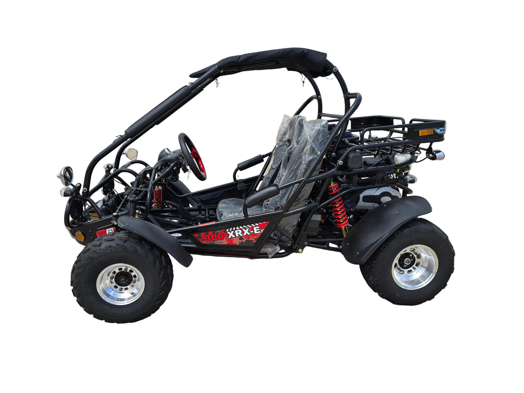 TrailMaster Eagle 300XRX-E 300cc Adult Go-Kart, EFI, Automatic CVT with Reverse, Electric Start, 2 Seats, Water-Cooled