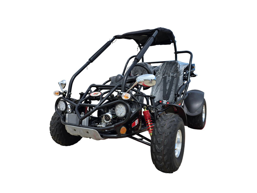 TrailMaster Eagle 300XRX-E 300cc Adult Go-Kart, EFI, Automatic CVT with Reverse, Electric Start, 2 Seats, Water-Cooled