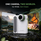 Littpopo MicroCam X1 - Point and Shoot Camera With 40X Magnification Micro Mode