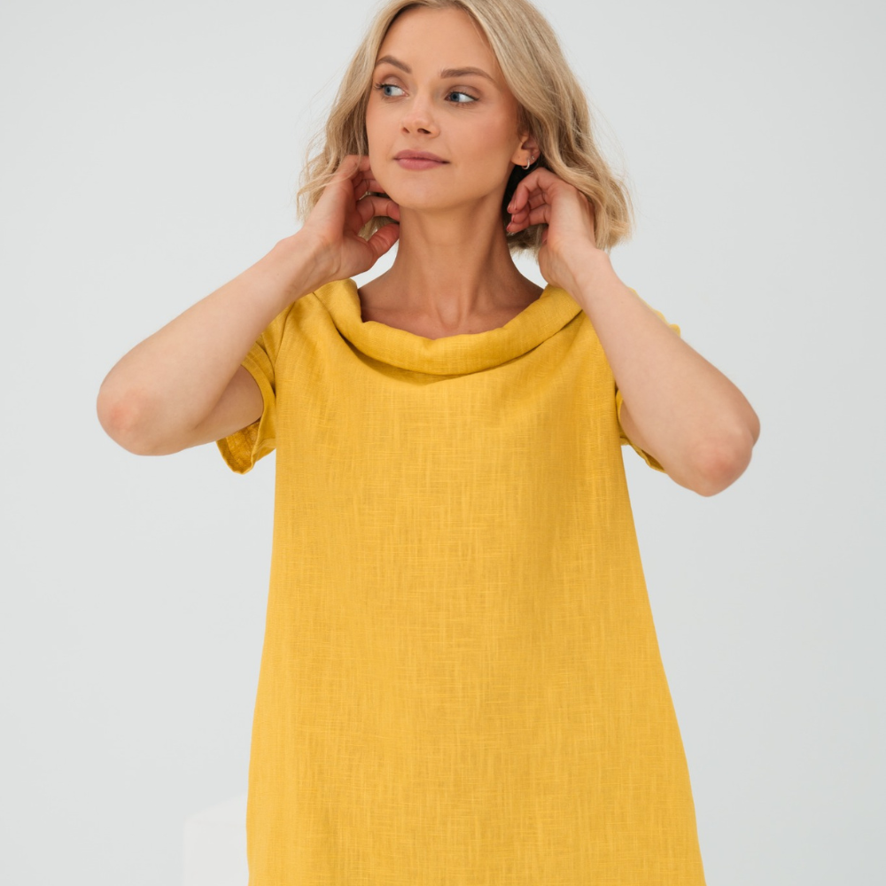 Linen summer dress