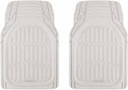 Motor Trend FlexTough Floor Mats for Cars, Burgundy Deep Dish All-Weather Car Mats, Waterproof Trim-To Fit Automotive Cars Trucks SUV, Universal Liner Accessories