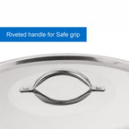 Mainstays 8-Qt Stainless Steel Stock Pot with Metal Lid