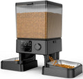 oneisall Automatic Cat Feeder for 2 Cats Pets, Timed Cat Food Dispenser