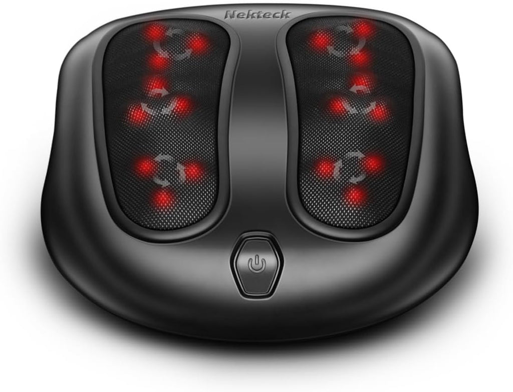 Nekteck Foot Massager with Heat, HSA Eligible FSA Massage Tools Gifts