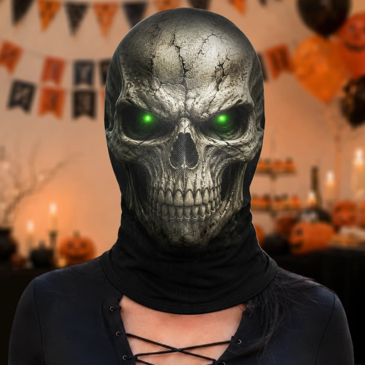 Custom Scary Face Halloween Gifts - Personalized Balaclava Mask