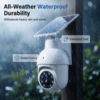 🔥LAST DAY SALE 49% OFF-⏰Solar-Powered Simulated Surveillance Camera Street Light