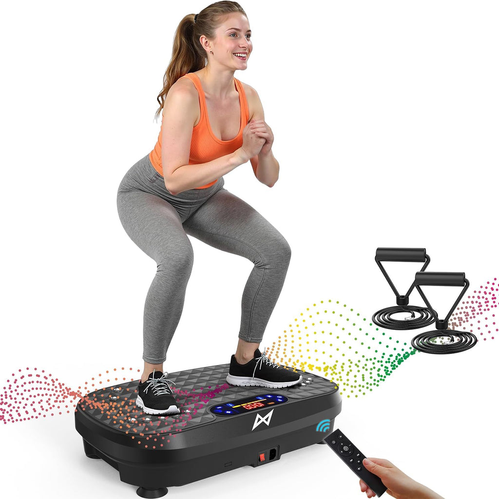 AXV Vibration Plate Exercise Machine Fitness Platform Body Vibrating Board