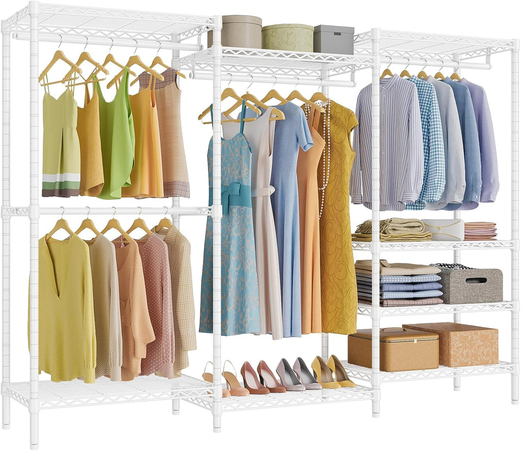VIPEK V5 Medium Freestanding Clothes Rack, Modular Closet System, Black
