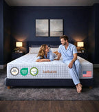 Full XL Mattress, 14 Inch Hybrid Full Mattress in a Box with Cooling Gel Memory Foam & Pocket Springs, Medium Firm for Pressure Relief, Motion Isolation, Back Neck Pain Relief, 54x80 Mattress