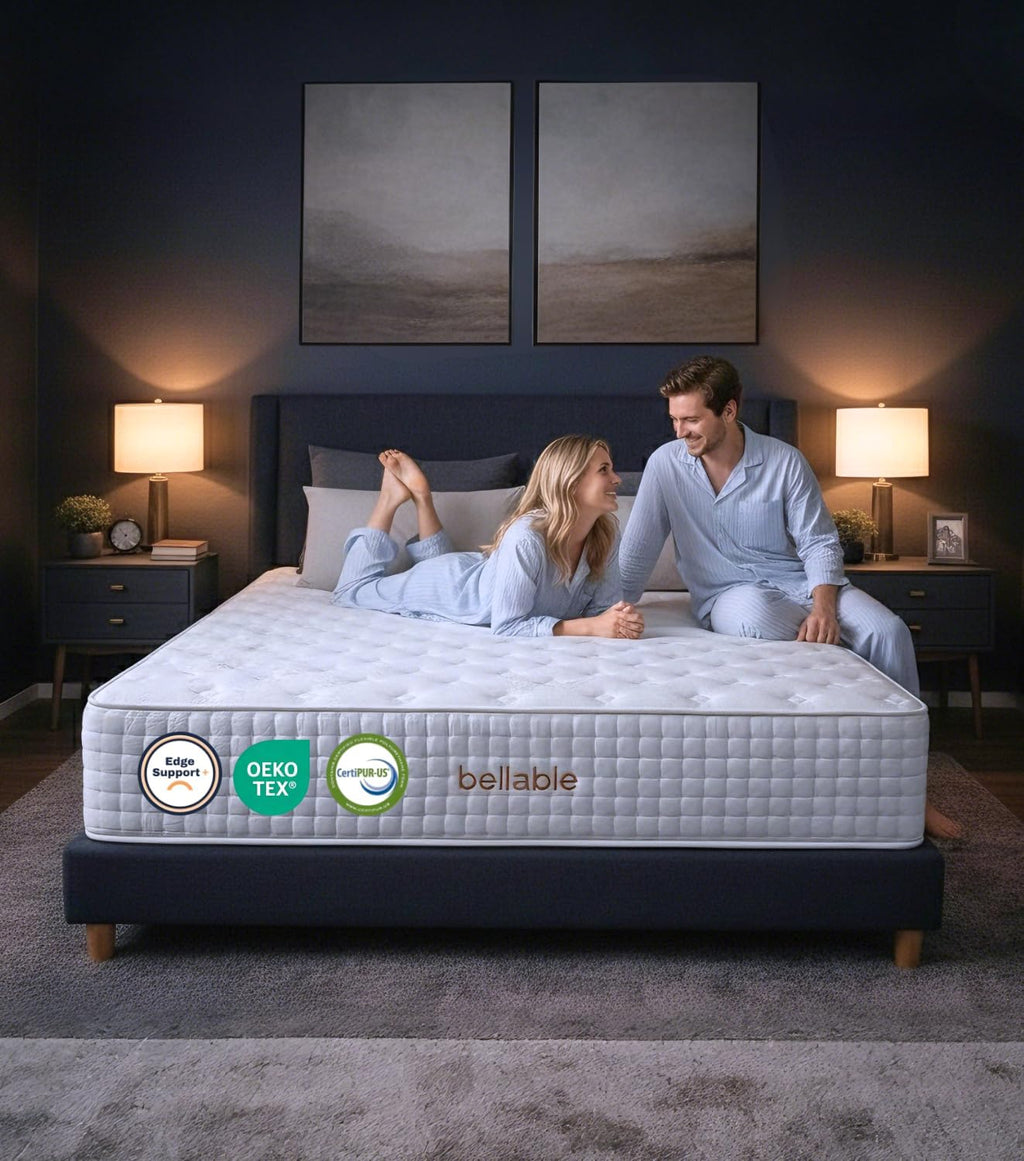 Full XL Mattress, 14 Inch Hybrid Full Mattress in a Box with Cooling Gel Memory Foam & Pocket Springs, Medium Firm for Pressure Relief, Motion Isolation, Back Neck Pain Relief, 54x80 Mattress