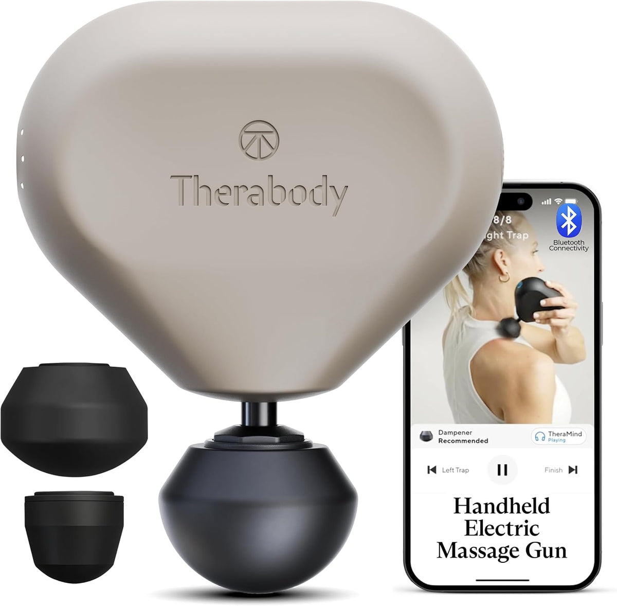 TheraGun Therabody Mini 3rd Gen Massage Gun | Travel Essential, Desert Rose