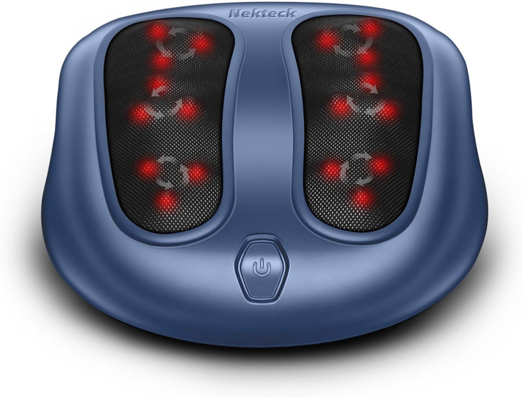Nekteck Foot Massager with Heat, HSA Eligible FSA Massage Tools Gifts