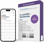 KardiaMobile 6L Max 6-Lead EKG + One-Year Membership, Unlimited Recordings