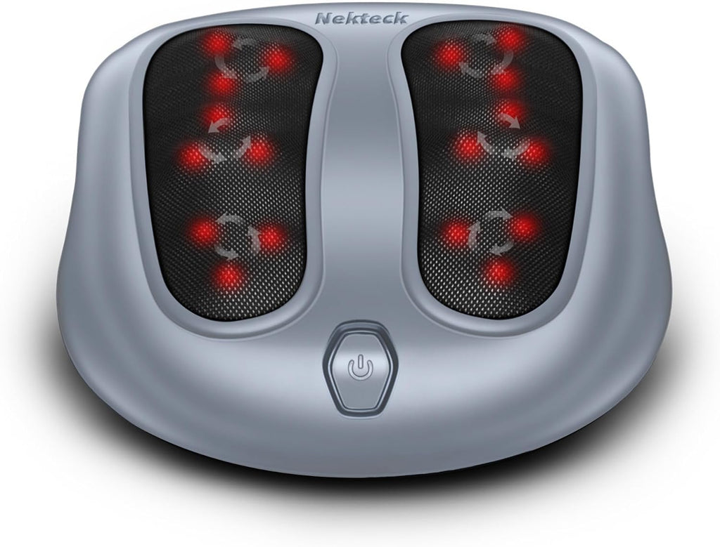 Nekteck Foot Massager with Heat, HSA Eligible FSA Massage Tools Gifts