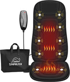 Snailax Back Massager with Heat, Vibration Massage Chair Pad, Seat Cushion