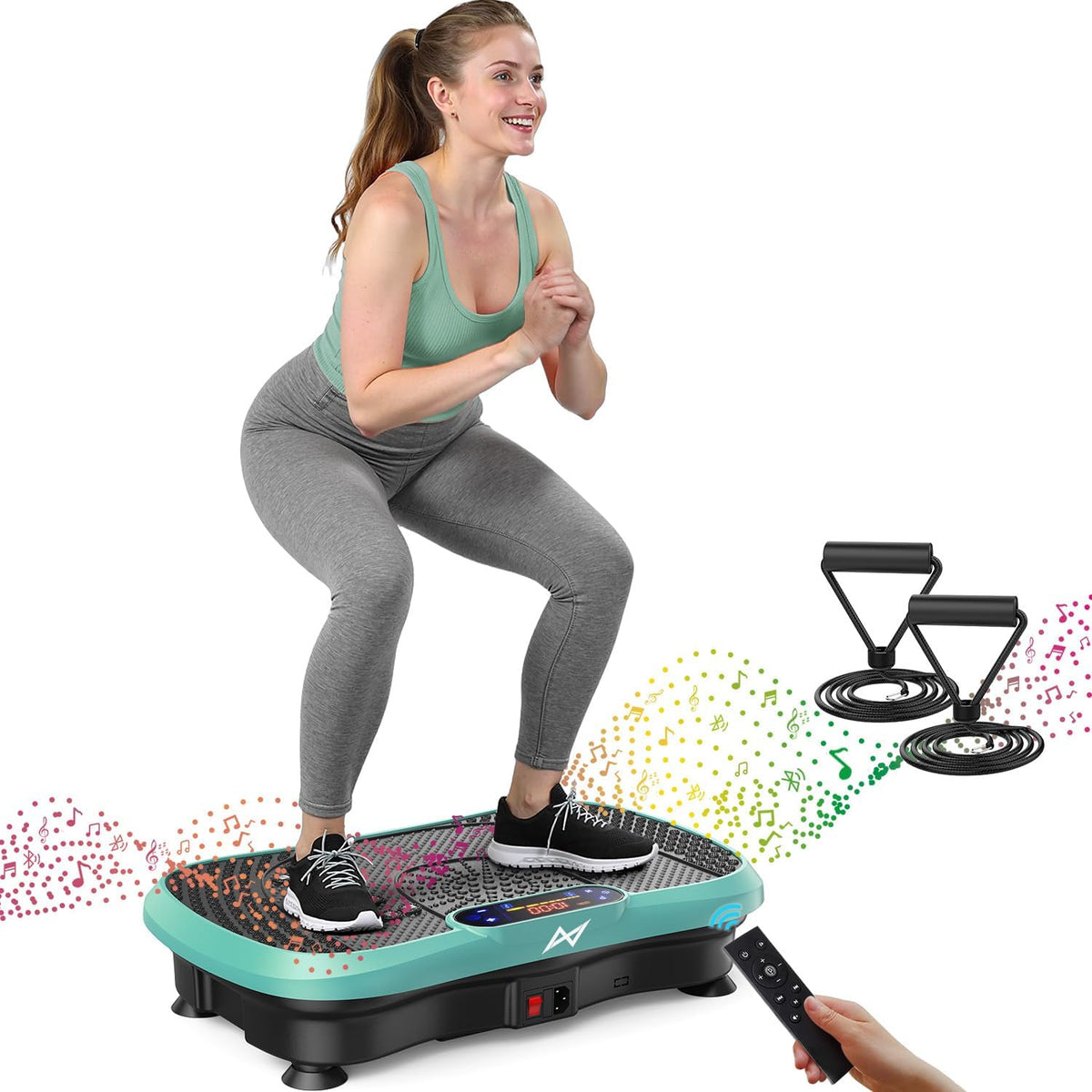 AXV Vibration Plate Exercise Machine Fitness Platform Body Vibrating Board