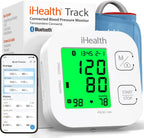 iHealth Track Smart Upper Arm Blood Pressure Monitor with Wide-Range Cuff
