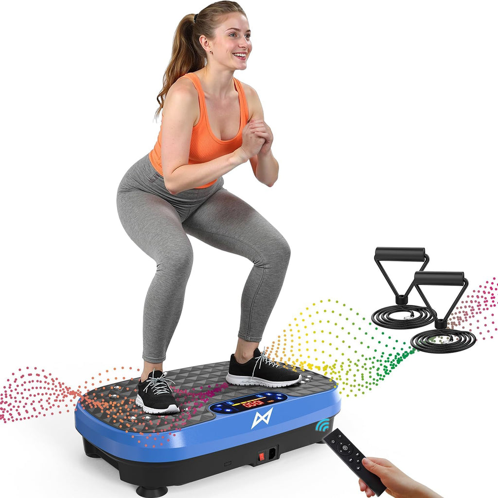 AXV Vibration Plate Exercise Machine Fitness Platform Body Vibrating Board