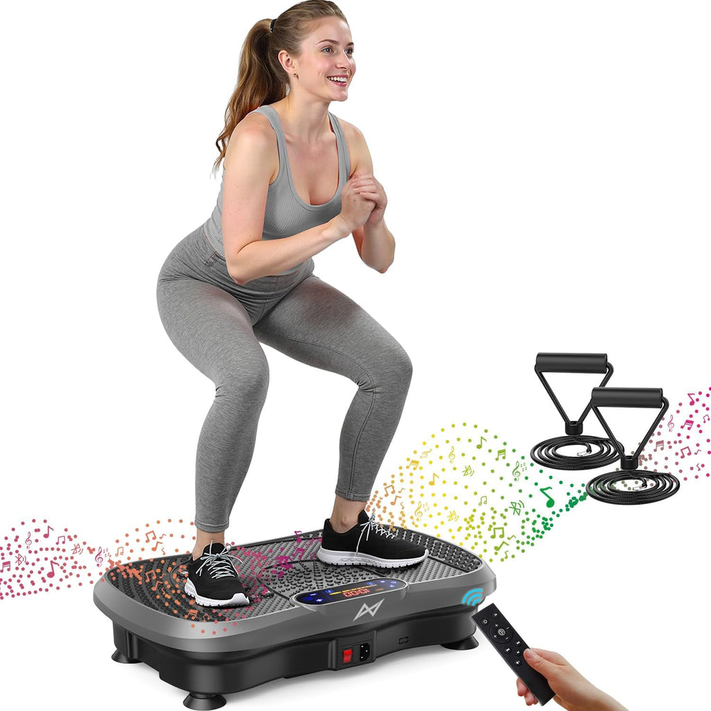 AXV Vibration Plate Exercise Machine Fitness Platform Body Vibrating Board