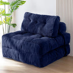 MAXYOYO Folding Sofa Bed, Convertible Chair Bed with Pillow