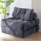 MAXYOYO Folding Sofa Bed, Convertible Chair Bed with Pillow
