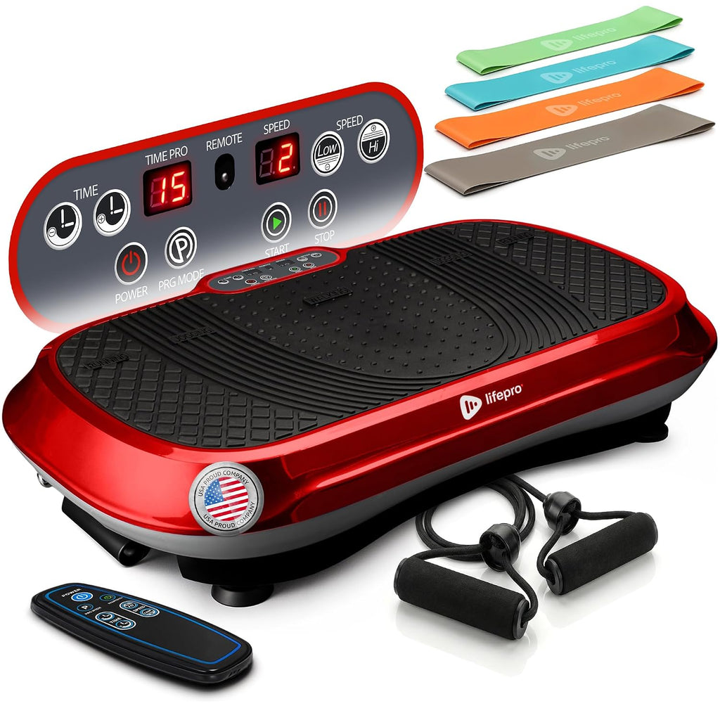 Lifepro Waver Vibration Plate Exercise Machine with 99 Speeds & 10 Presets