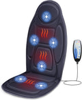 Snailax Back Massager with Heat, Vibration Massage Chair Pad, Seat Cushion