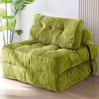 MAXYOYO Folding Sofa Bed, Convertible Chair Bed with Pillow