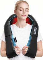 Mo Cuishle Women Men Gifts, Shiatsu Back Shoulder & Neck Massager with Heat