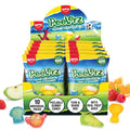 AMOS Peelerz Exotic Fruit Peelable Gummy Candy – 5 Fruit Flavors (Mango, Peach, Banana, Pineapple, Lychee), 8.47oz (240g), Individually Wrapped