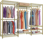 VIPEK V5 Medium Freestanding Clothes Rack, Modular Closet System, Black