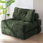 MAXYOYO Folding Sofa Bed, Convertible Chair Bed with Pillow