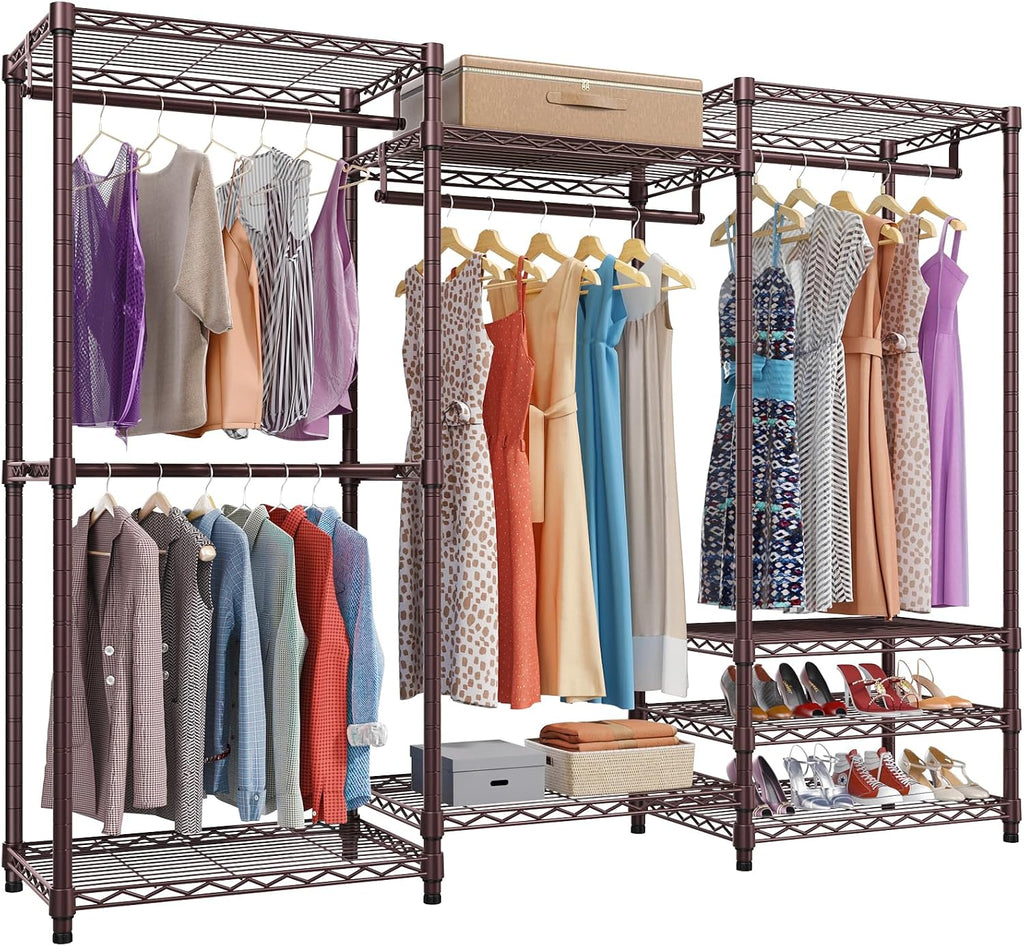 VIPEK V5 Medium Freestanding Clothes Rack, Modular Closet System, Black