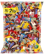 （Buy 1 Get 1 Free）Chocolate Candy Variety Pack 5 lb, 225 Ct, Fun Size Individually Wrapped