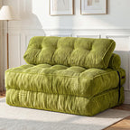 MAXYOYO Folding Sofa Bed, Convertible Chair Bed with Pillow