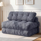 MAXYOYO Folding Sofa Bed, Convertible Chair Bed with Pillow