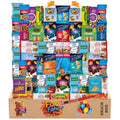 Foxy Fane 60-Count Healthy Snack Box Care Package, Variety Pack of 60 Individually Wrapped Sweet and Savory Snacks, Assorted Gift Basket for Office, College, School, Kids, Family and Friends