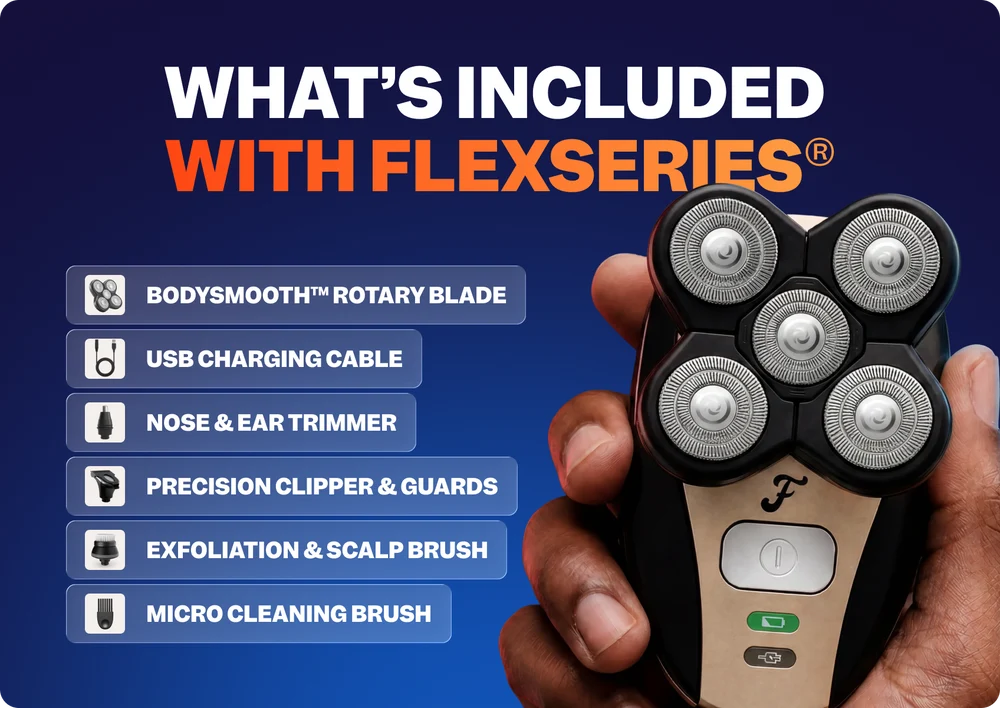 FlexSeries Shaving Kit + Free item bundle