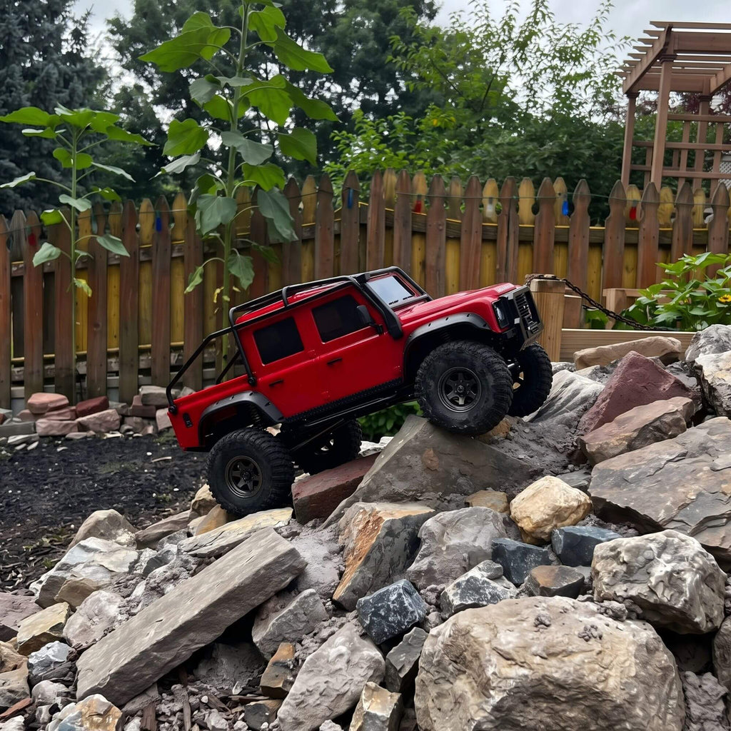 Licensed 1:43 Land Rover Defender 110 RC Crawler