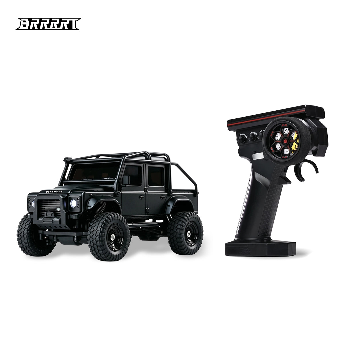 Licensed 1:43 Land Rover Defender 110 RC Crawler