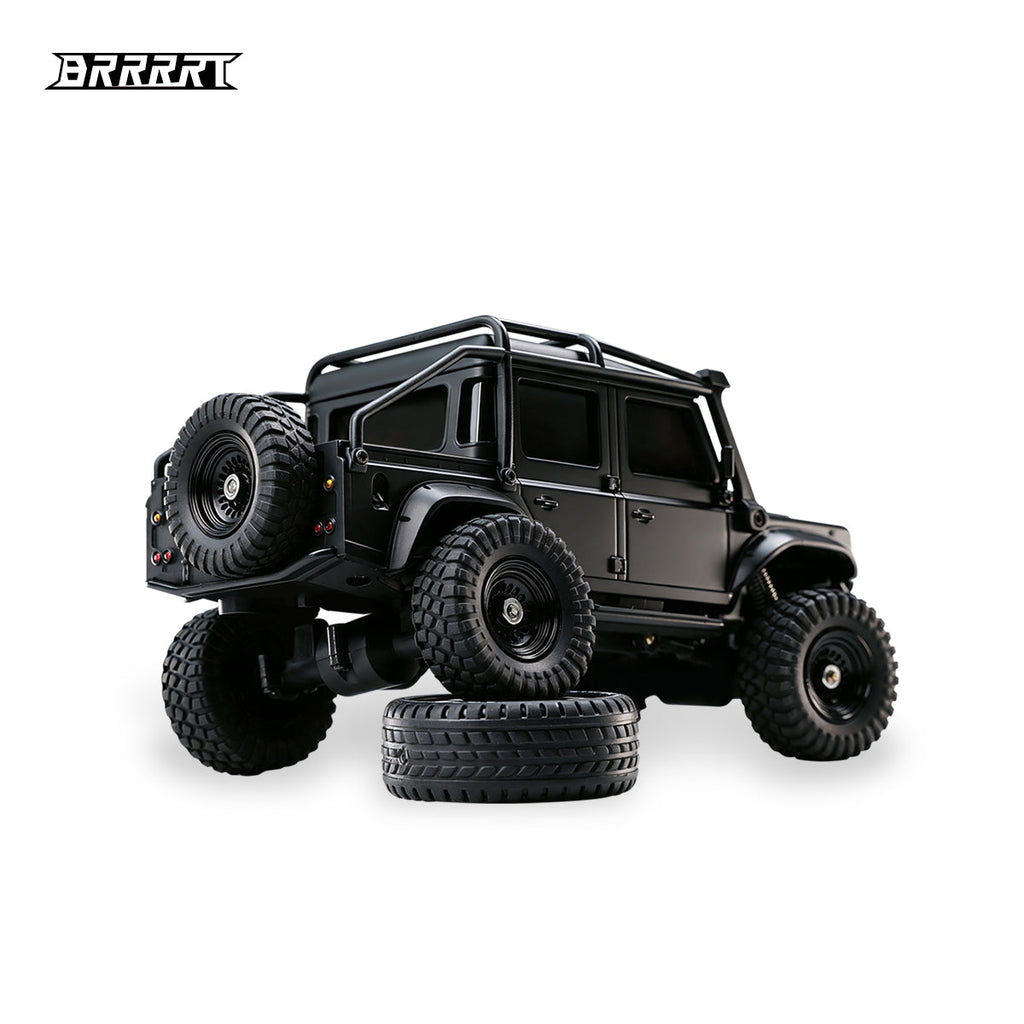 Licensed 1:43 Land Rover Defender 110 RC Crawler