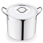 Mainstays 8-Qt Stainless Steel Stock Pot with Metal Lid