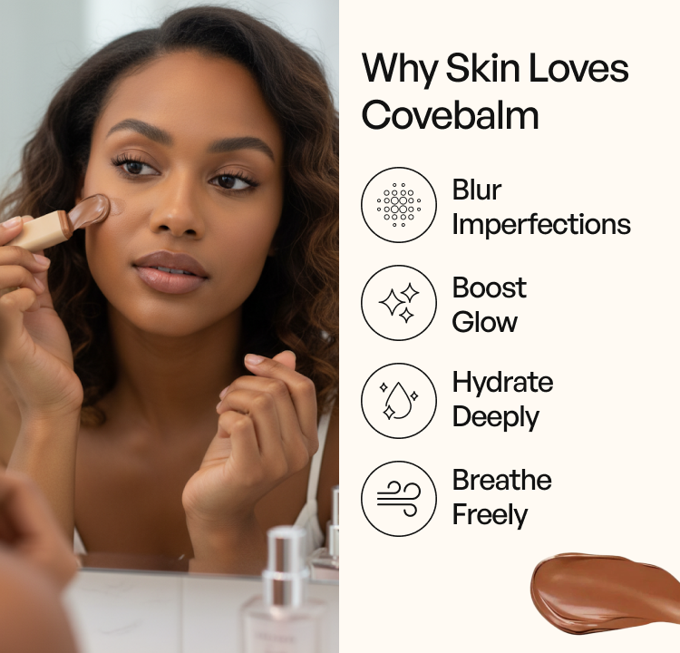 Cove Balm Serum Boosted Skin Tint Balm（Buy 1 Get 1 Free）