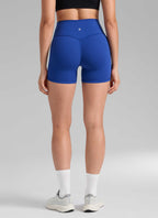 ContourLift Bike Short 4 in - Waves Blue