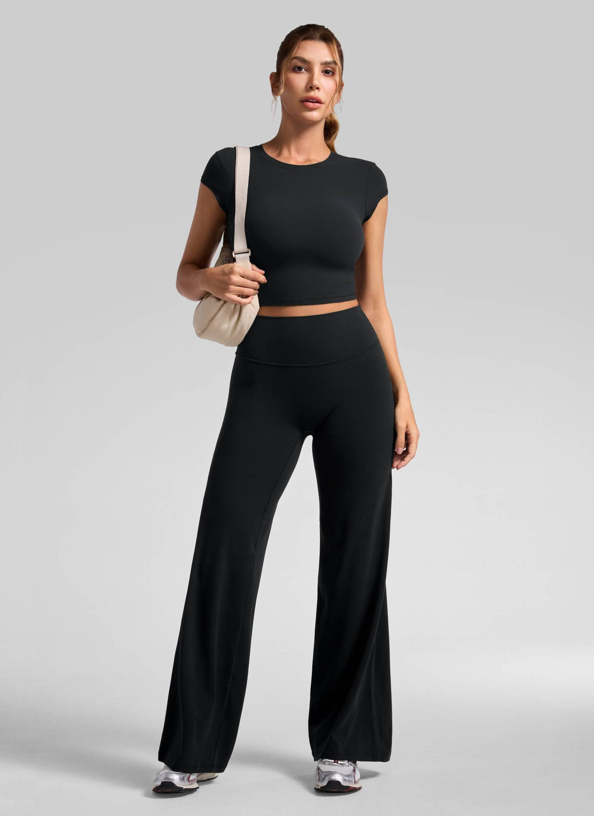 AirSoft Seamless Straight-Leg Pant 32 in - Black