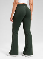 AirSoft Seamless Flare Legging 29 in - Legend Green