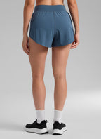 FeatherRun Split Lined Short 3 in - Stelindigo
