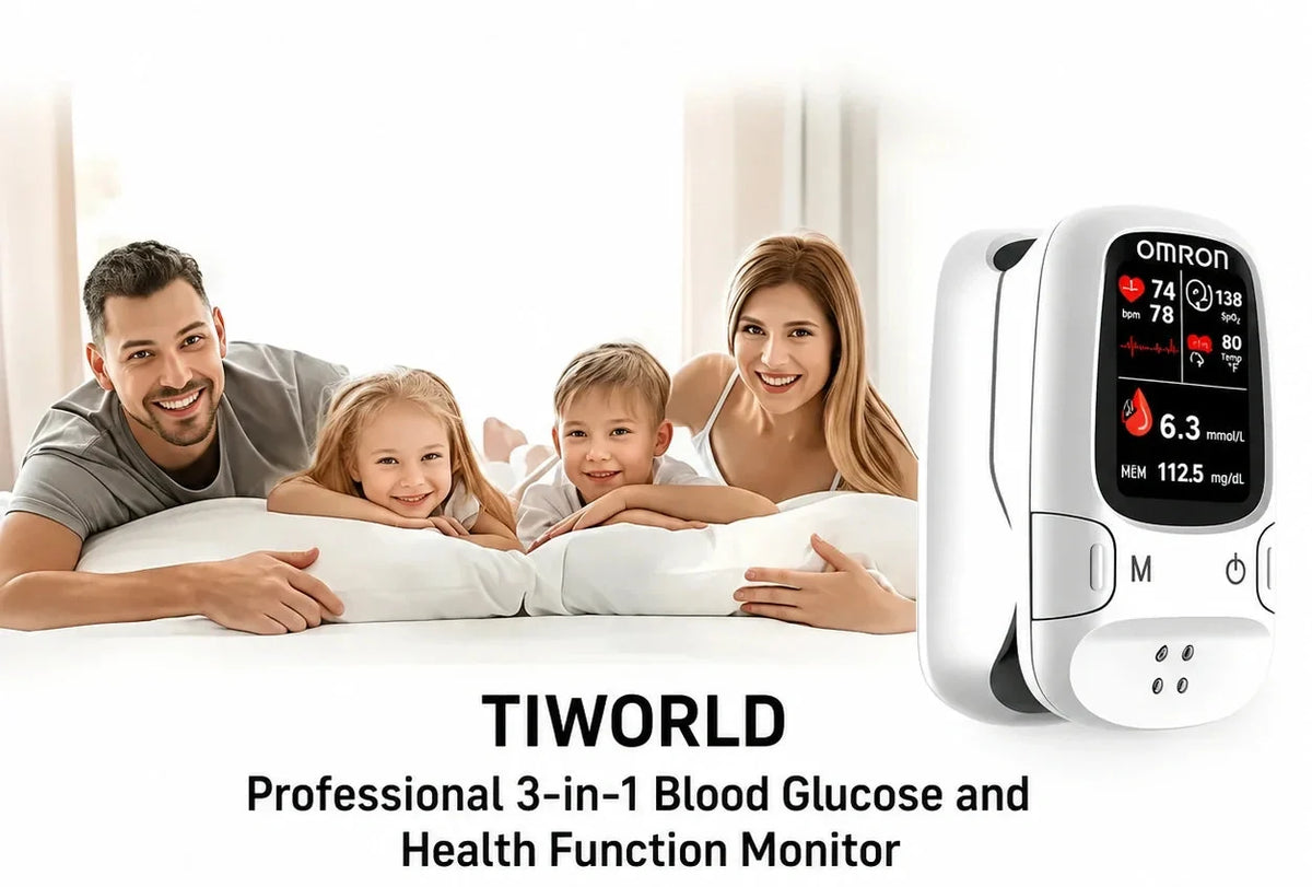 Omron™ Introduces the newly launched non-invasive smart blood glucose meter 🔥