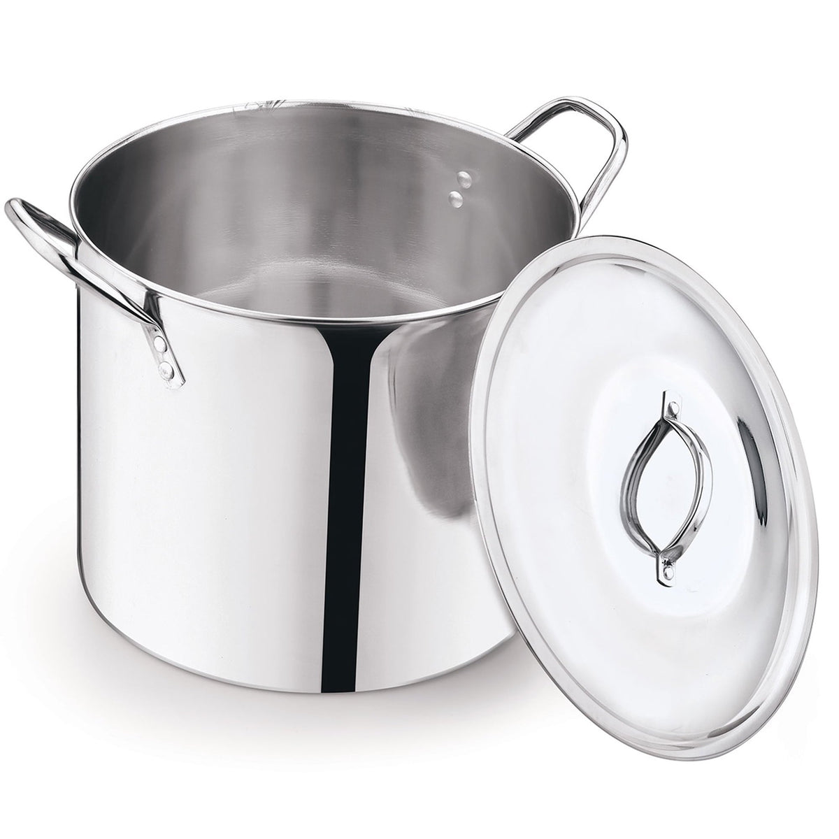 Mainstays 8-Qt Stainless Steel Stock Pot with Metal Lid